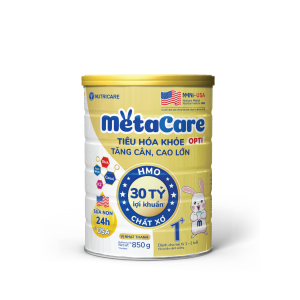 Sữa bột MetaCare Opti 1+ 850g Chính hãng Nutricare