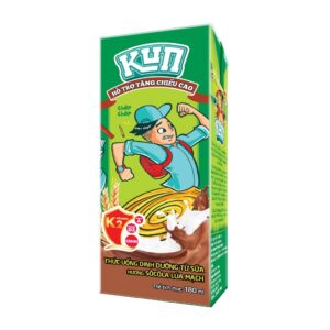 sữa Socola Kun Lúa Mạch Thùng 48h 180ml kun
