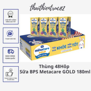 Sữa nước Nutricare Metacare GOLD phát triển não bộ 180mlThùng 48H Nutricare