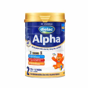 Sữa bột Dielac Alpha 2 thường lon 900g