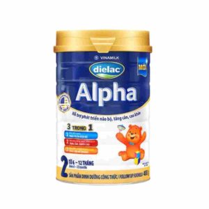 Sữa bột Dielac Alpha 2 thường lon 400g