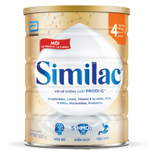 Sữa bột Similac 4 lon 900g Abbott