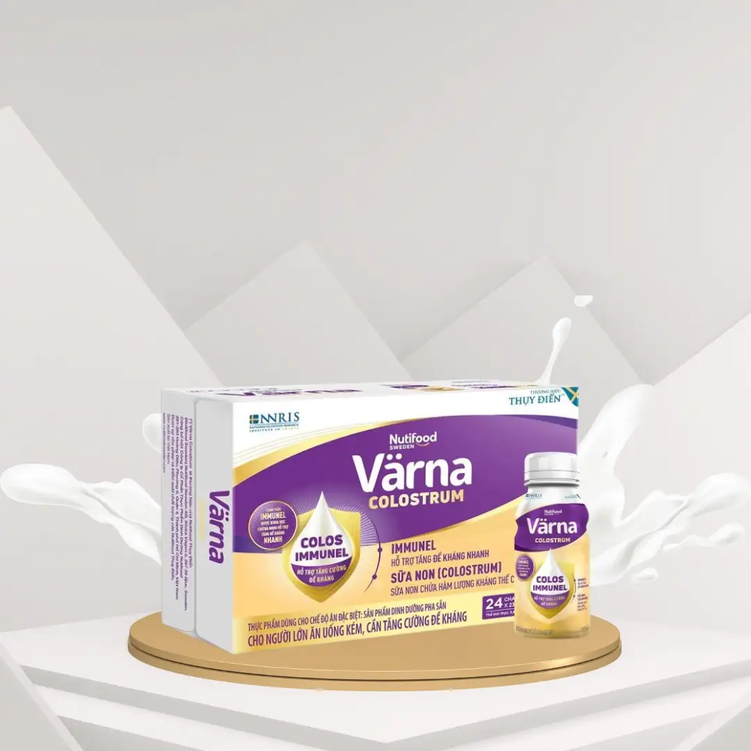 Thùng sữa Varna Colostrum chai 237ml