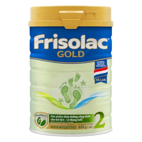 Sữa bột frisolac gold 2 lon 900g
