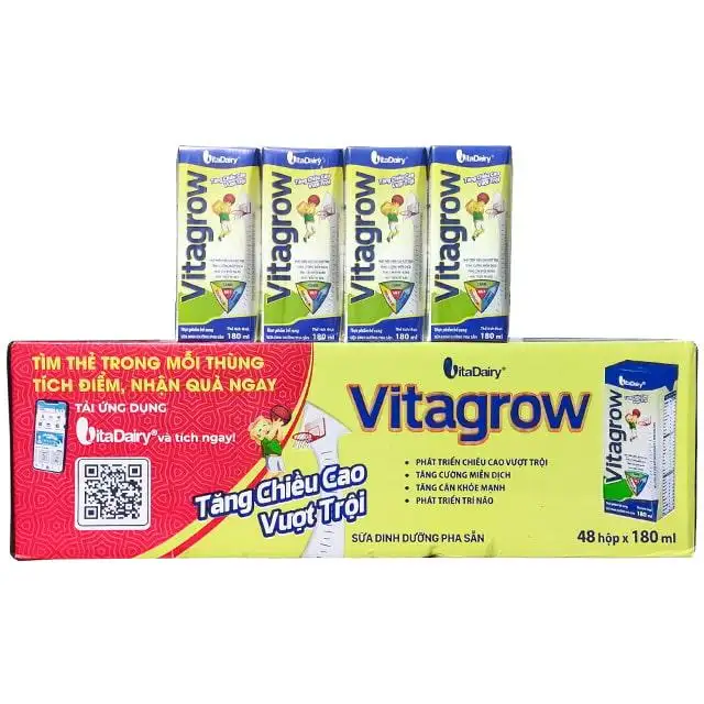 Sữa Vitagrow 180ml - Thùng